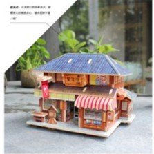 Mô hình gỗ Robotime - Japan Dessert House F123