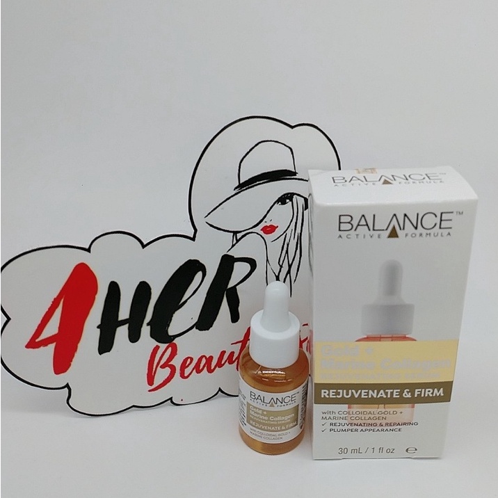 Tinh Chất Chống Lão Hóa Balance Active Formula Gold Marine Collagen Rejuvenating Serum 30ml