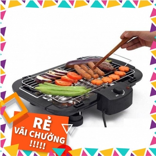 Bếp Nướng, Bếp Nướng Điện Cao Cấp Electric Barbecue Grill 2000W Không Khói, Tặng 1 Khăn Lau Cao Cấp