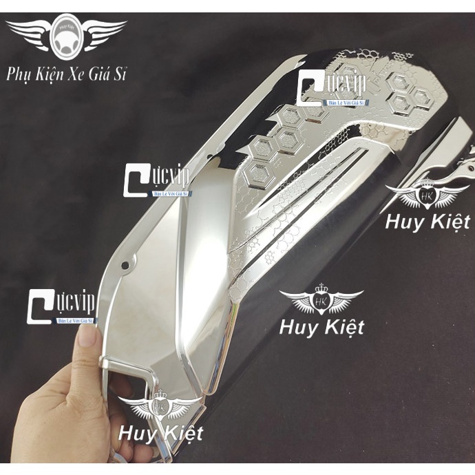 Ốp Pô E Airblade AB 2023 Đời Mới 160cc, 125cc Xi Mạ Crom MS5441