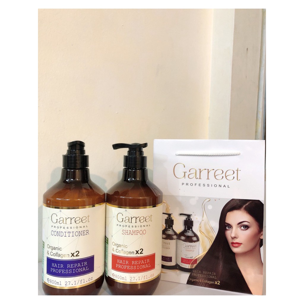 DẦU GỘI DẦU XẢ Cặp GARREET 800ML ( Chính Hãng 100% )