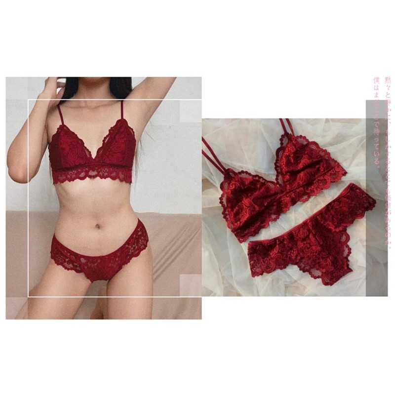 [ẢNH THẬT] SET BRALETTE CHÂN REN - Thiết Kế Cao Cấp | BigBuy360 - bigbuy360.vn