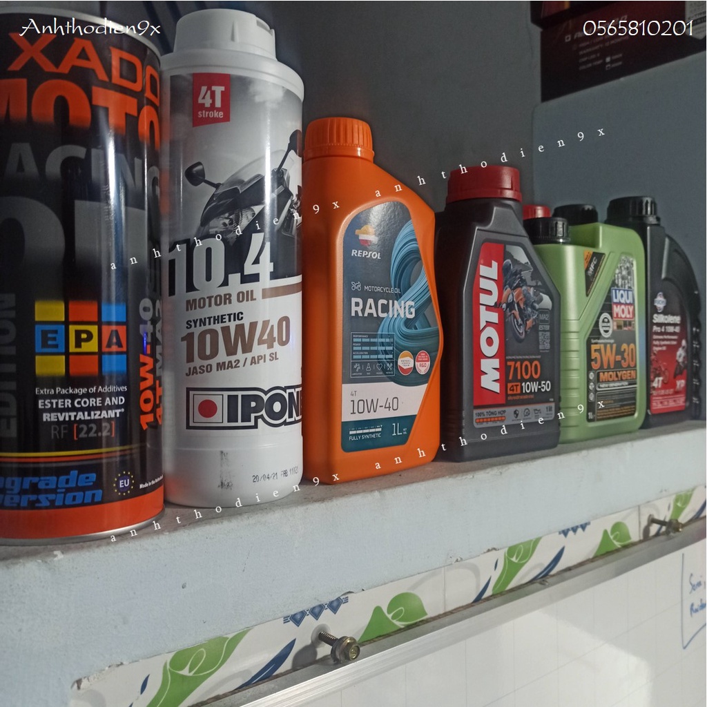 Nhớt Xe Máy Các Loại Chất Lượng Cao Liqui, Motul, Fuchs Sikolene, Repsol, Xado,... Bảo Dưỡng Cho Mọi Dòng Xe Winner,..
