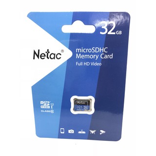 Thẻ Nhớ Netac 32GB Class 10 - Tốc Độ 80mb/S