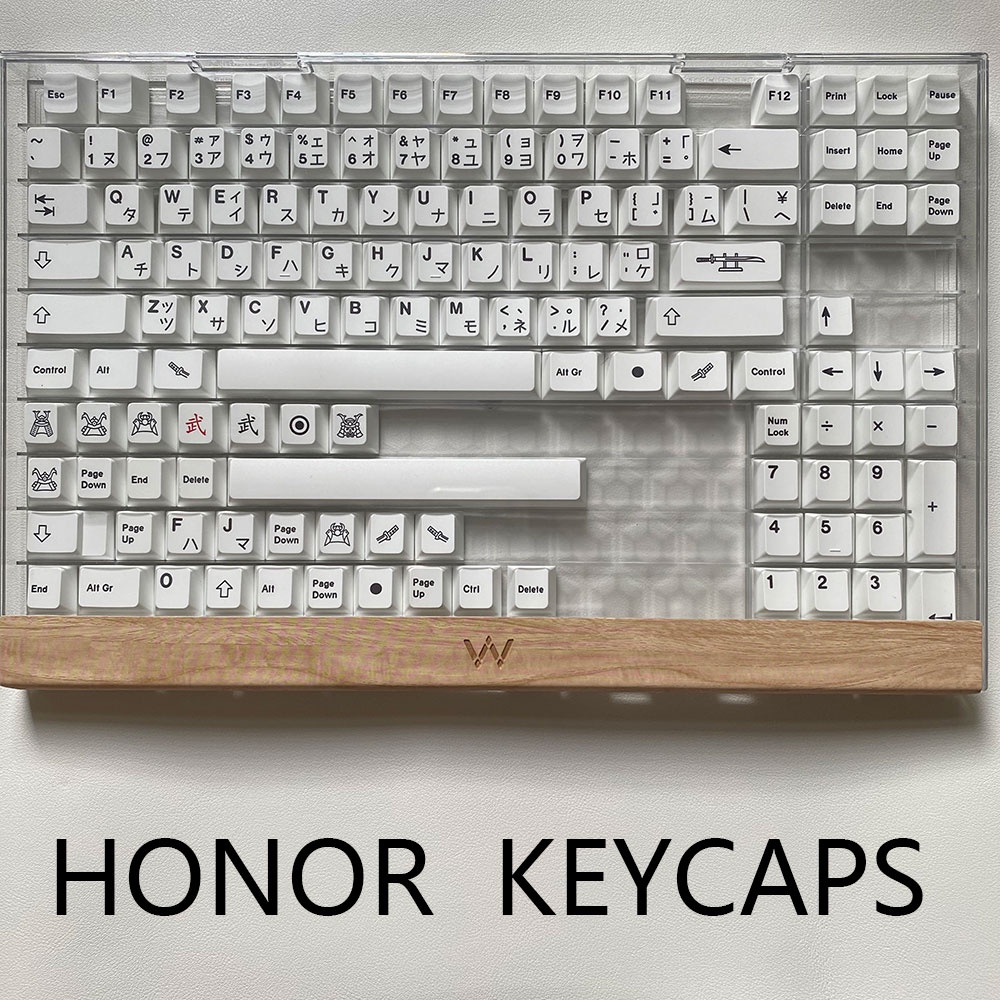 GMK HONOR pbt keycaps cherry profile Dye-sub 61 64 71 68 84 98 87 104 108  for mechanical keyboard
