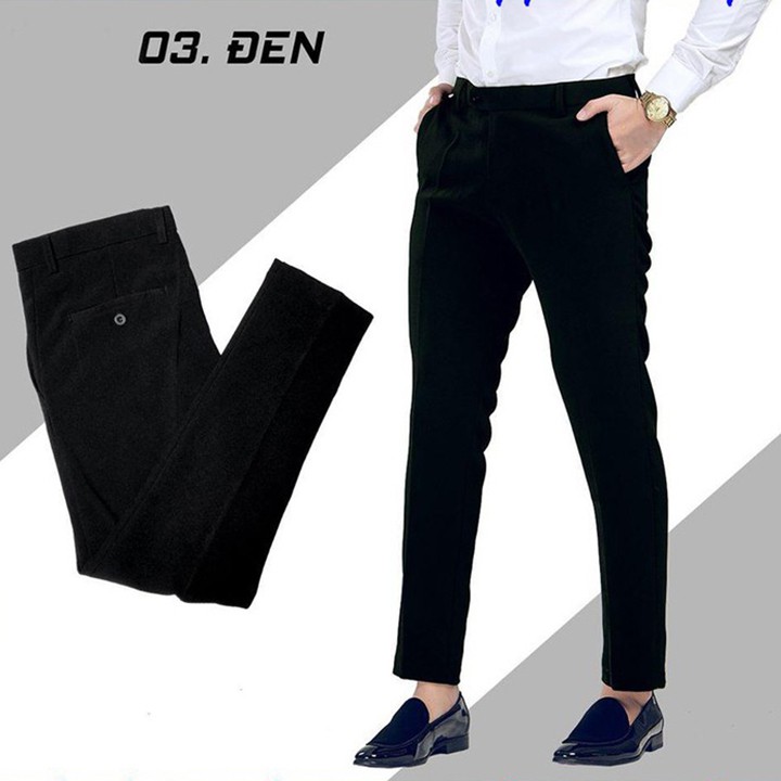 Quần tây nam học sinh công sở cao cấp có big size Quần tây ống côn body co giãn đi học đi chơi | BigBuy360 - bigbuy360.vn