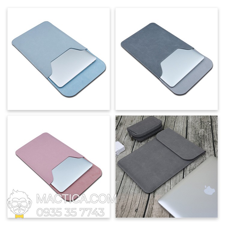 Bao Da Bảo Vệ MacBook Thời Trang – Suede Skin (Da Lộn)