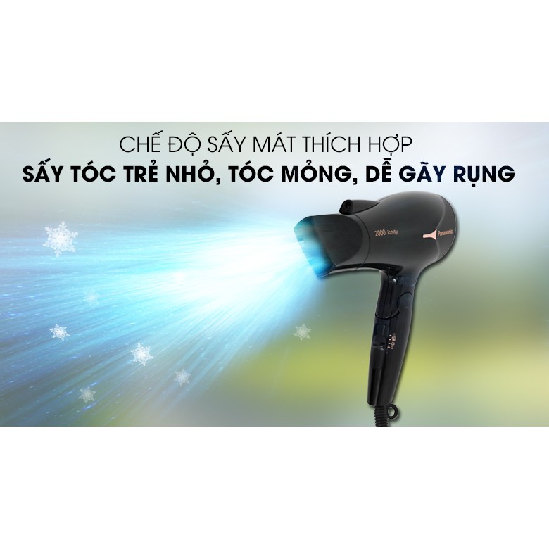 [Chính hãng] Máy sấy dưỡng tóc tạo kiểu Panasonic EH NE65 - công nghệ Ionity 2000W [Nhật Bản]