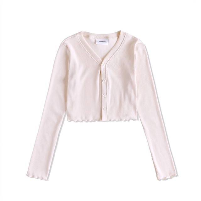 ÁO FUNKY BUTTON LONGSLEEVE CROPTOP