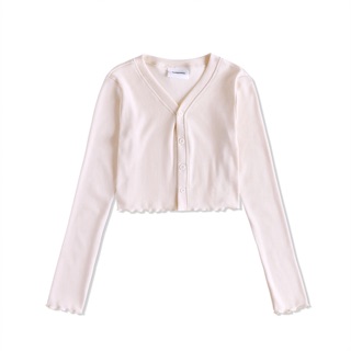 ÁO FUNKY BUTTON LONGSLEEVE CROPTOP