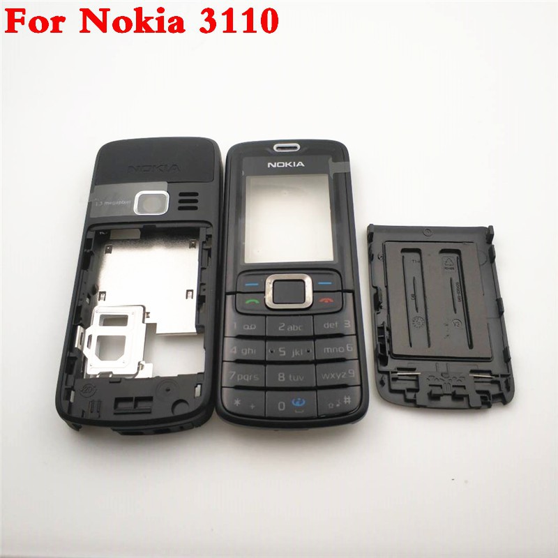 Vỏ mặt trước + Nắp đậy pin phía sau cho Nokia 3110 3110C