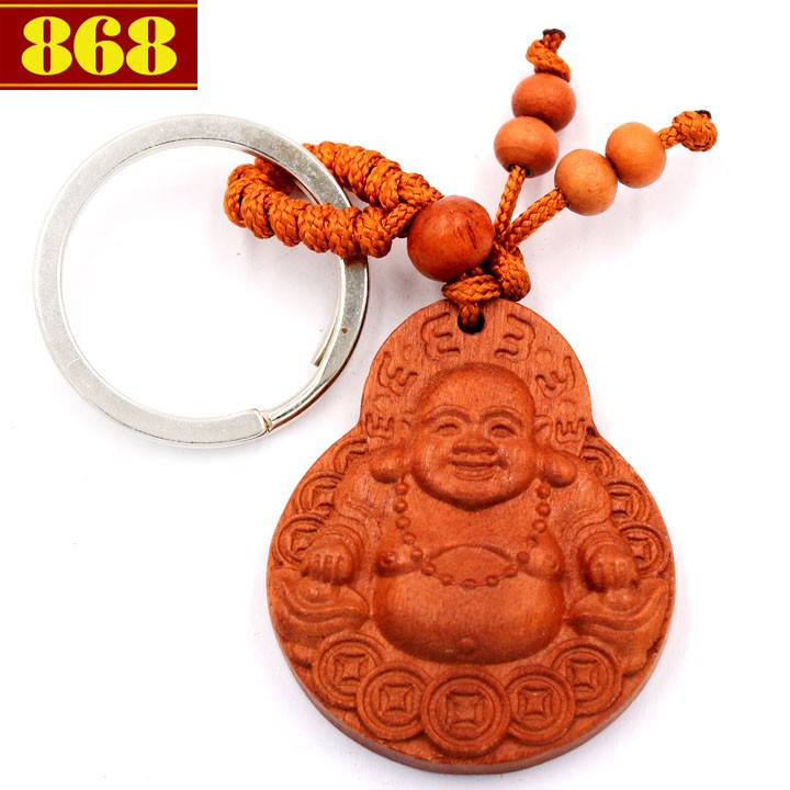 Combo 3 móc khóa tượng Phật Thích Ca 1B