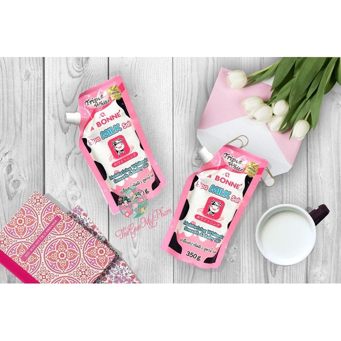 Tẩy Tế Bào Chết Toàn Thân Muối Bò Thái Lan - Túi 350 gram