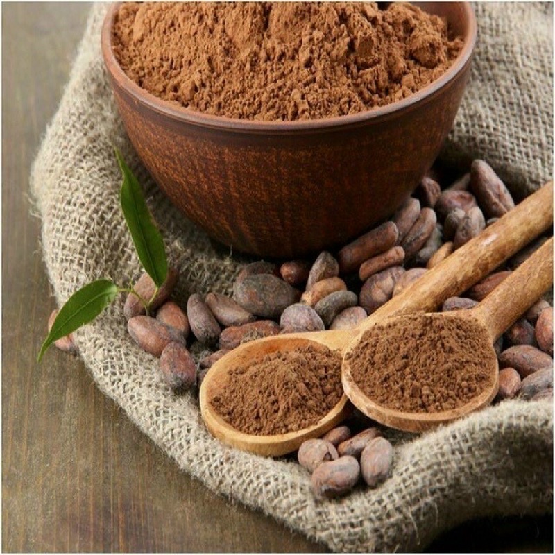 Bột Ca Cao Đắk Lắk Nguyên Chất Hộp 500gram Dùng Pha Nước Uống Cacao, Làm Bánh Kẹo, Pha Chế Smoothie Siêu Bổ Dưỡng