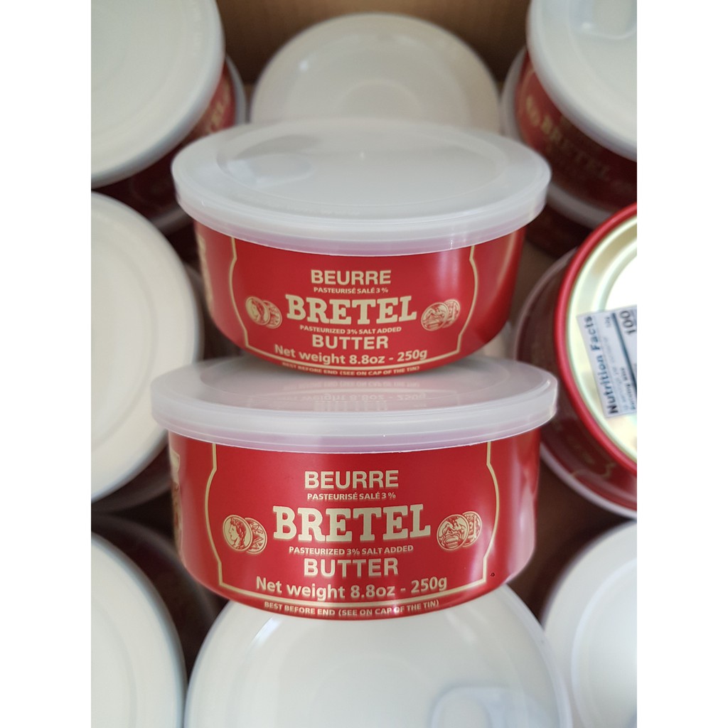 Bơ Hũ 250g Pháp Bretel French Butter 250g - 3387370331529
