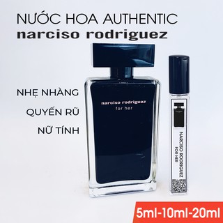 Nước hoa nữ Narciso Rodriguez For Her EDT (Nar đen) - Mẫu thử nước hoa chính hãng mini