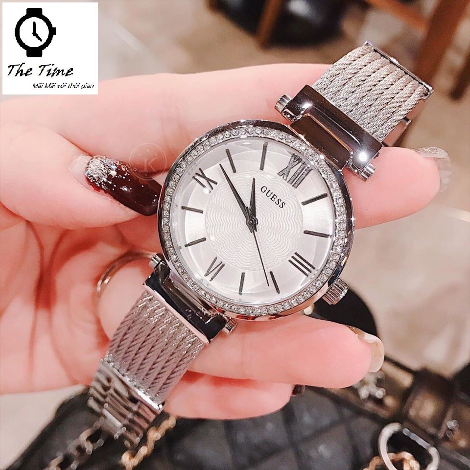 ( Sẵn 2 màu ) Đồng hồ nữ Guess W0638L1 &amp; W0638L2 . case 36mm .3ATM