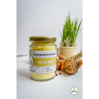 Tinh bột nghệ 100g đắp mặt nạ