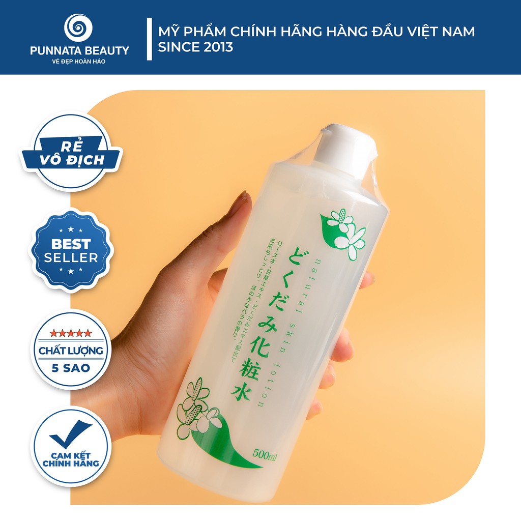 Toner diếp cá Dokudami dành cho da dầu mụn 500ml