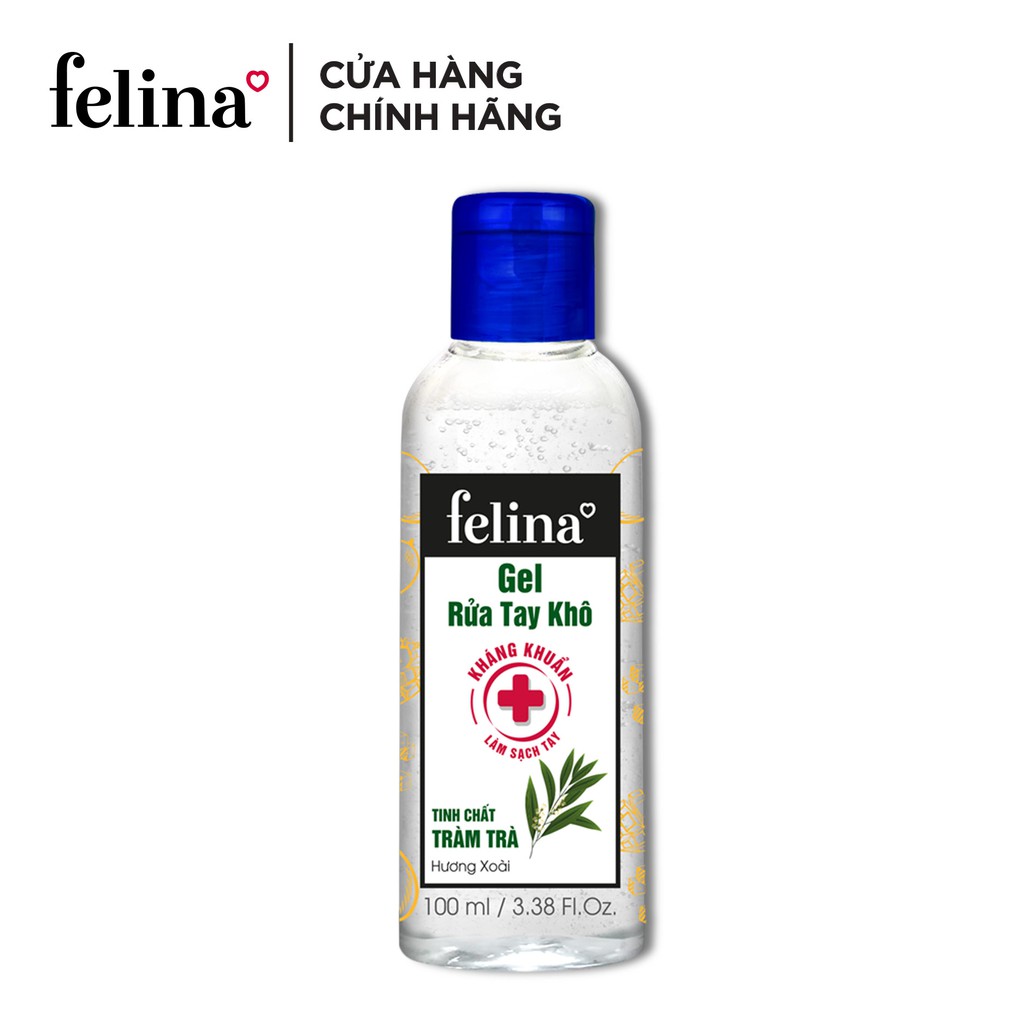 Gel Rửa Tay Khô Felina - 100ml | BigBuy360 - bigbuy360.vn