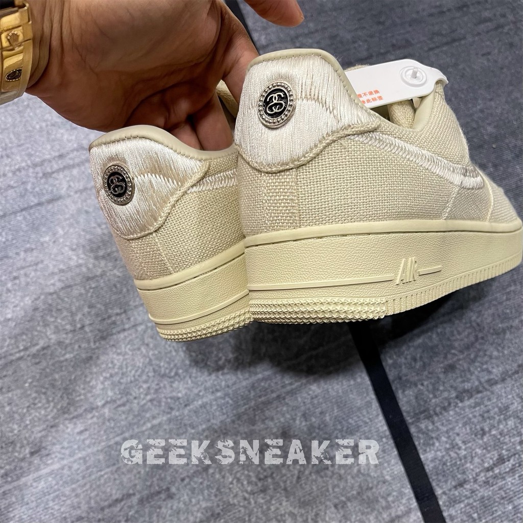 [GeekSneaker] Giày Sneaker Cổ Thấp - Air Force 1 x Stussy | BigBuy360 - bigbuy360.vn