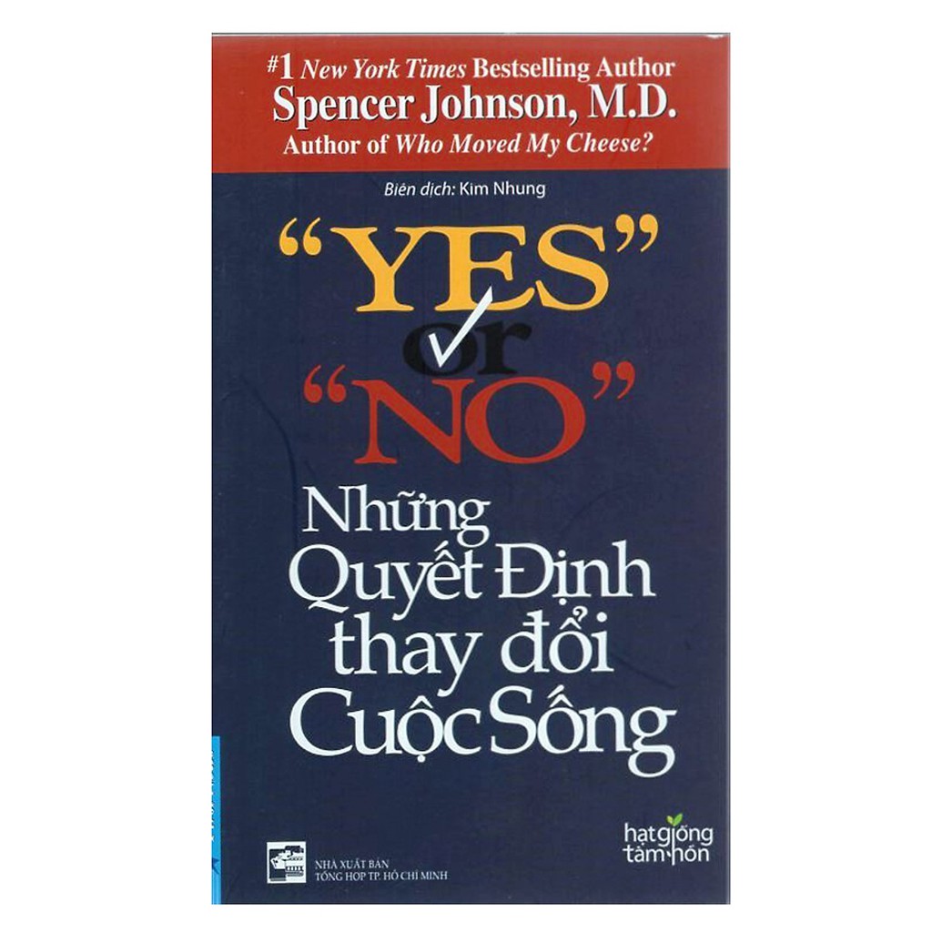 [Mã LIFEM257 DUY NHẤT 25.7] Sách Yes Or No Những Quyết Định Thay Đổi Cuộc Sống