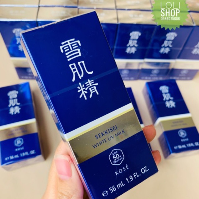  [Made in Japan] Kose Kem Chống Nắng (KCN) Kose Milk Sekkisei 55ml