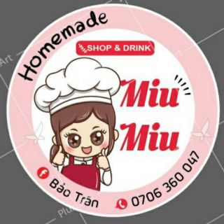 1000 tem dán chai trà sữa -ăn vặt (4x4cm)