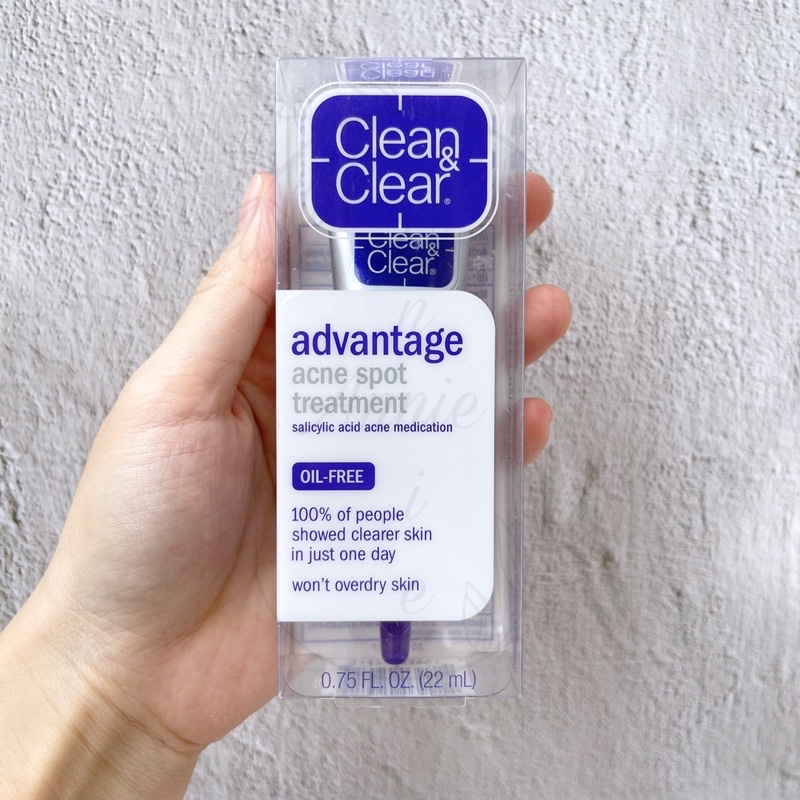 Kem chấm mụn Clean &amp; Clear Advantage Advantage Acne Spot Treatment 22ml