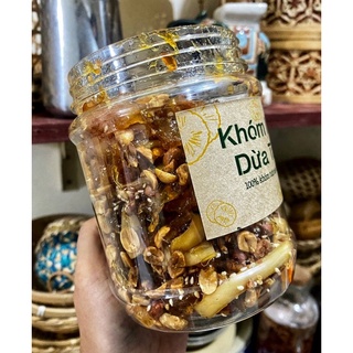 Khóm mix dừa tắc ( hủ 500gr)