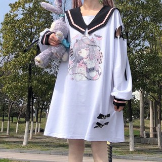 ĐẦM BABY HẢI QUÂN CHẤT CỰC XỊN🏵️Có ảnh thật🌿 [Bạch đường thiếu nữ]