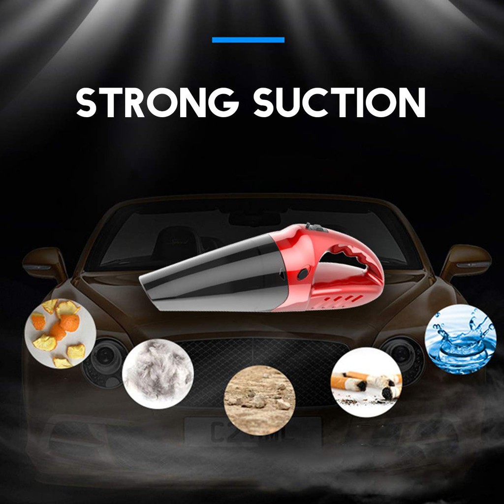 Máy hút bụi 💓FREESHIP💓 Máy hút bụi cầm tay không dây đa năng, công suất lớn, dùng để vệ sinh xe hơi tiện dụng 7370 | BigBuy360 - bigbuy360.vn