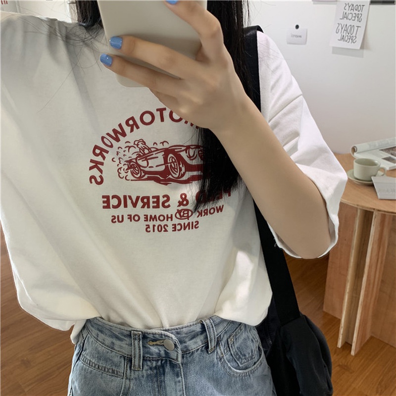 Áo Thun Tay Ngắn plus size Cho Nữ