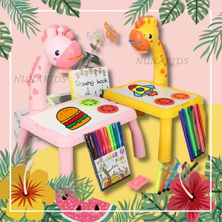 Đồ chơi bàn vẽ có đèn chiếu sáng thông minh MẪU TO 72 HÌNH đồ chơi cho bé tập tô phát triển tư duy sáng tạo