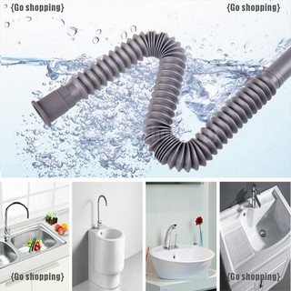Ống Xả Nước PP + Dài 80cm Có Thể Điều Chỉnh Cho Bồn Rửa Chén