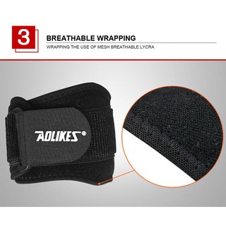 Băng khuỷu tay thể thao Aolikes 7947 Đai bó cơ hỗ trợ tập luyện
