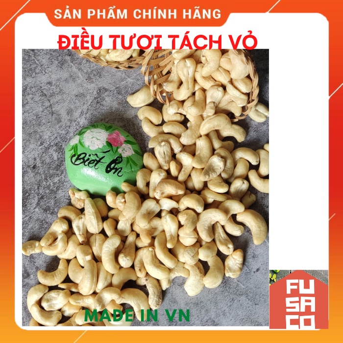 HẠT ĐIỀU TƯƠI SỐNG TÁCH VỎ