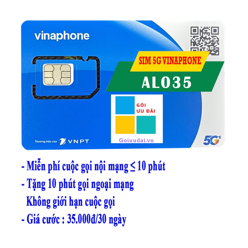 SIM VINA ALO35 ĐẦU “08”-“094”-“091” MIỄN PHÍ GÓI THÁNG ĐẦU - GỌI MIỄN PHÍ NỘI MẠNG 10 PHÚT/CUỘC