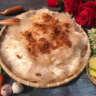 Bánh tráng tôm cháy tỏi