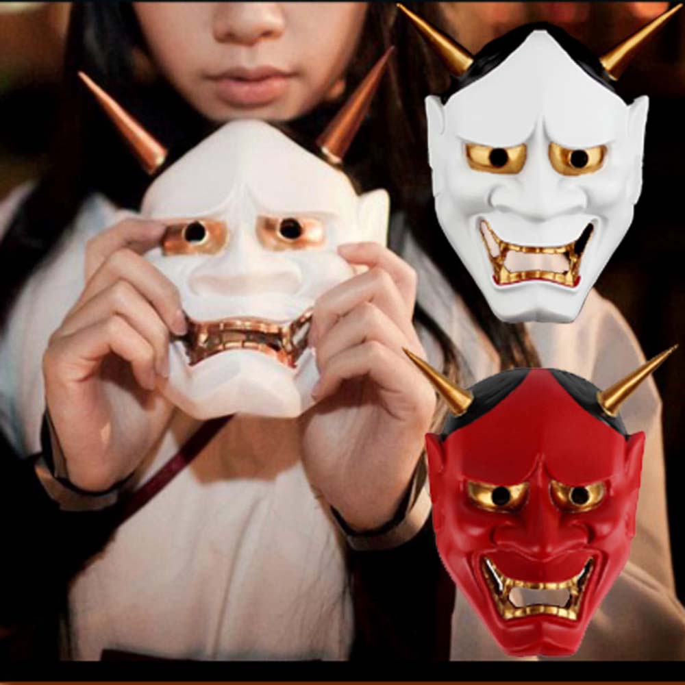 Mặt nạ kinh dị hóa trang nhân vật anime Kabuki độc đáo