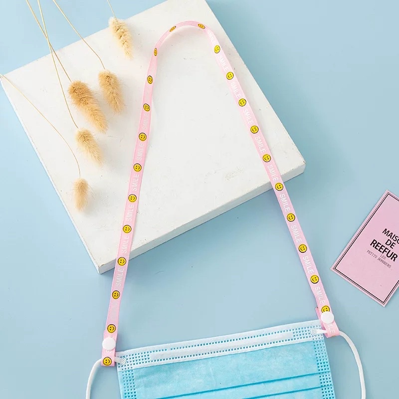 [ FREE SHIP] Dây đeo khẩu trang chống thất lạc Smile dễ thương
