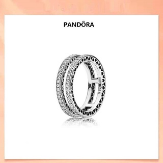 Nhẫn xi mạ bạc 925 đính đá pha lê