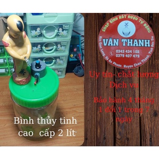 Bình rót rượuu đồng tử thủy tinh