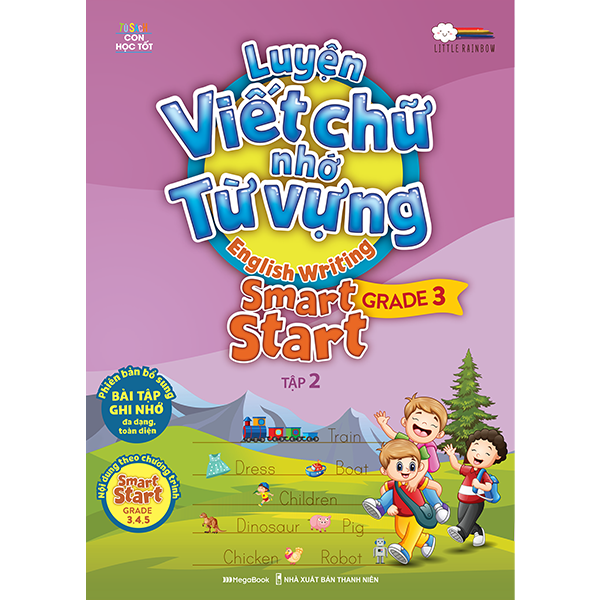 Sách Luyện Viết Chữ Nhớ Từ Vựng - English Writing Smart Start Lớp 3 - Tập 2