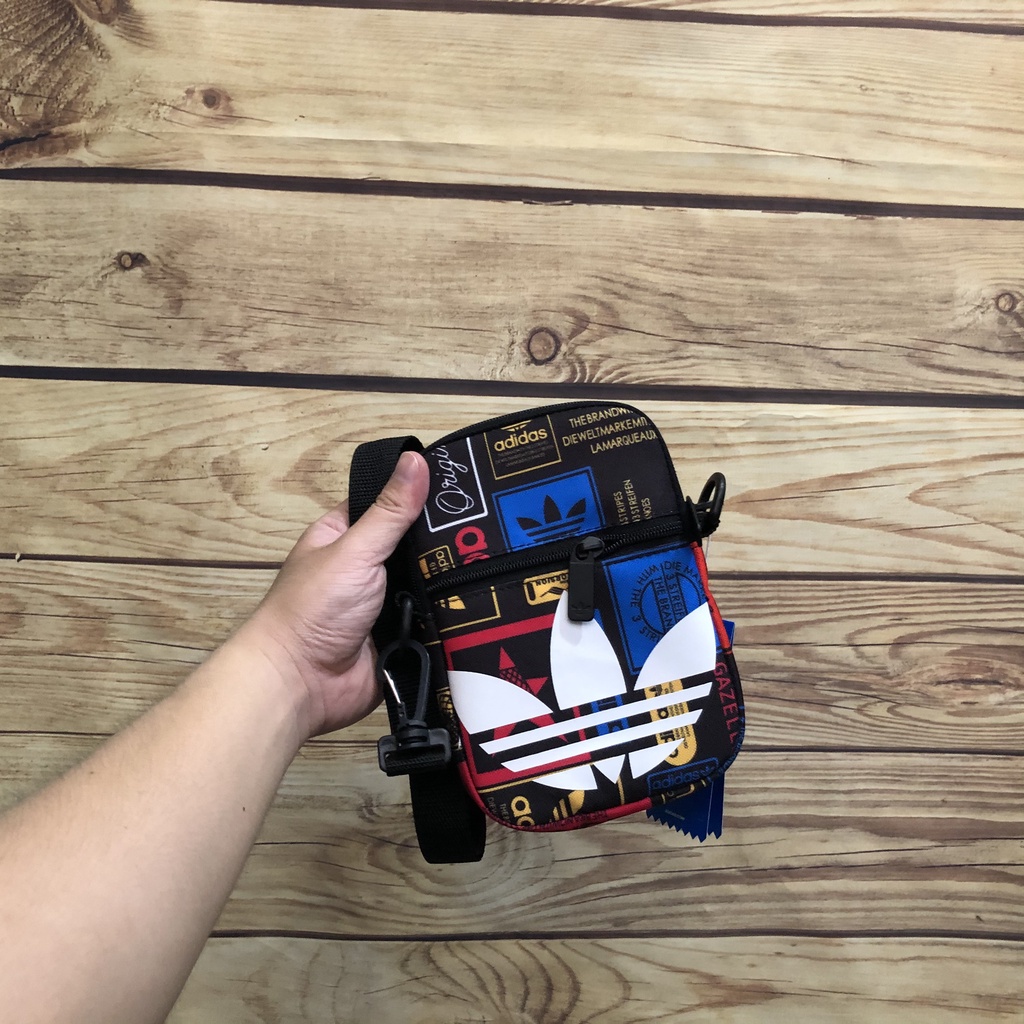 Túi Đeo Chéo G size mini Grafic Festival Bag Mini Trefoil - Full tem tag [ HOT TREND ]