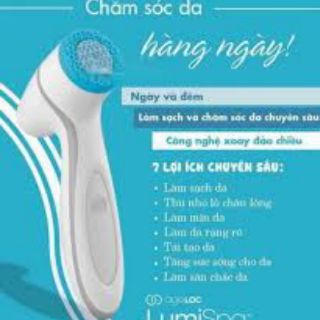 Bộ máy rửa mặt lumispa Nuskin