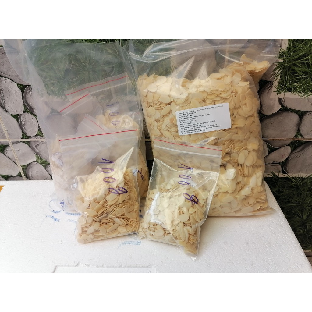 [100g] HẠNH NHÂN CẮT LÁT - Almond Slices
