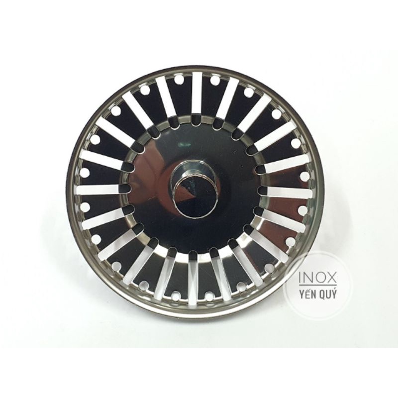 Nắp Chặn Nước và Lọc Rác Bồn Rửa Chén Đường Kính 83m và 80mm chặn nước và giọ lọc rác size lớn có tay cầm