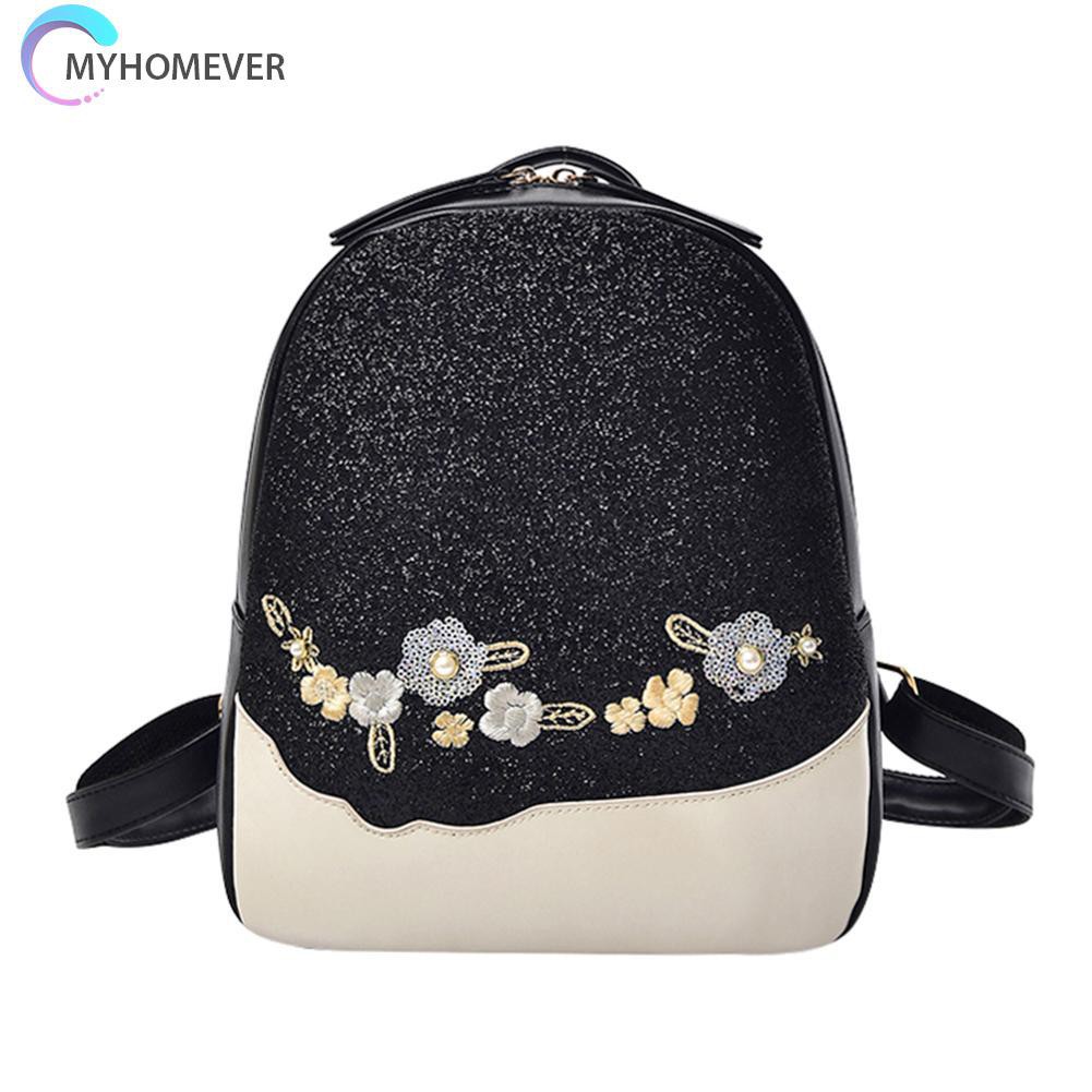 Ba Lô Đi Học Đính Kim Sa Lấp Lánh Cho Nữ