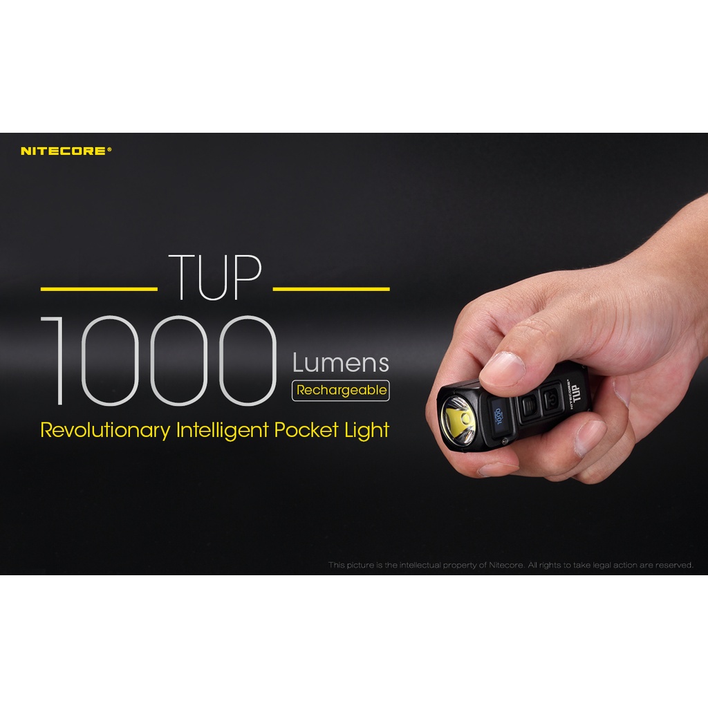 Đèn Pin NITECORE TUP 1000Lumens 5 Chế Độ Sáng Tiện Dụng